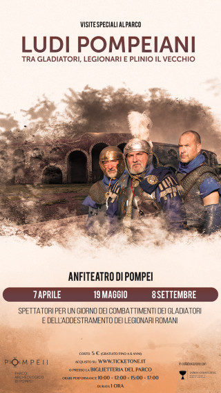 LUDI POMPEIANI TRA GLADIATORI, LEGIONARI e PLINIO IL VECCHIO