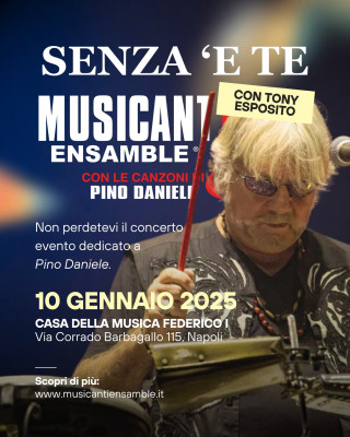 "Senza 'e te" a Napoli: Omaggio a Pino Daniele