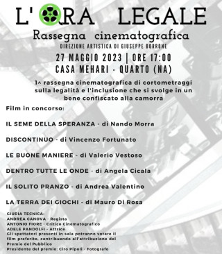 "L'ora Legale", festival dei cortometraggi 